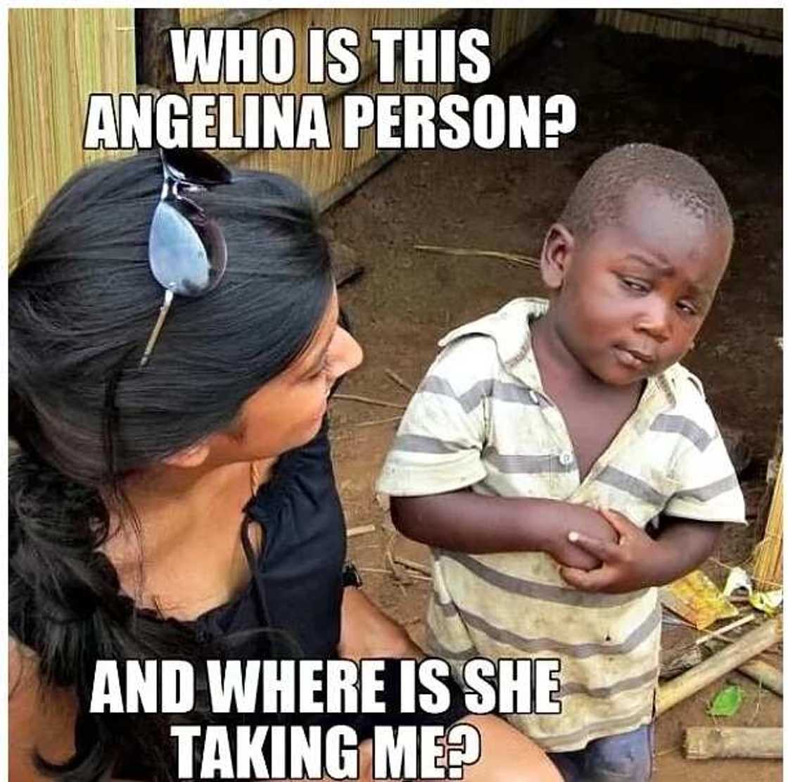 Who is Angelina? Who is Angelina?