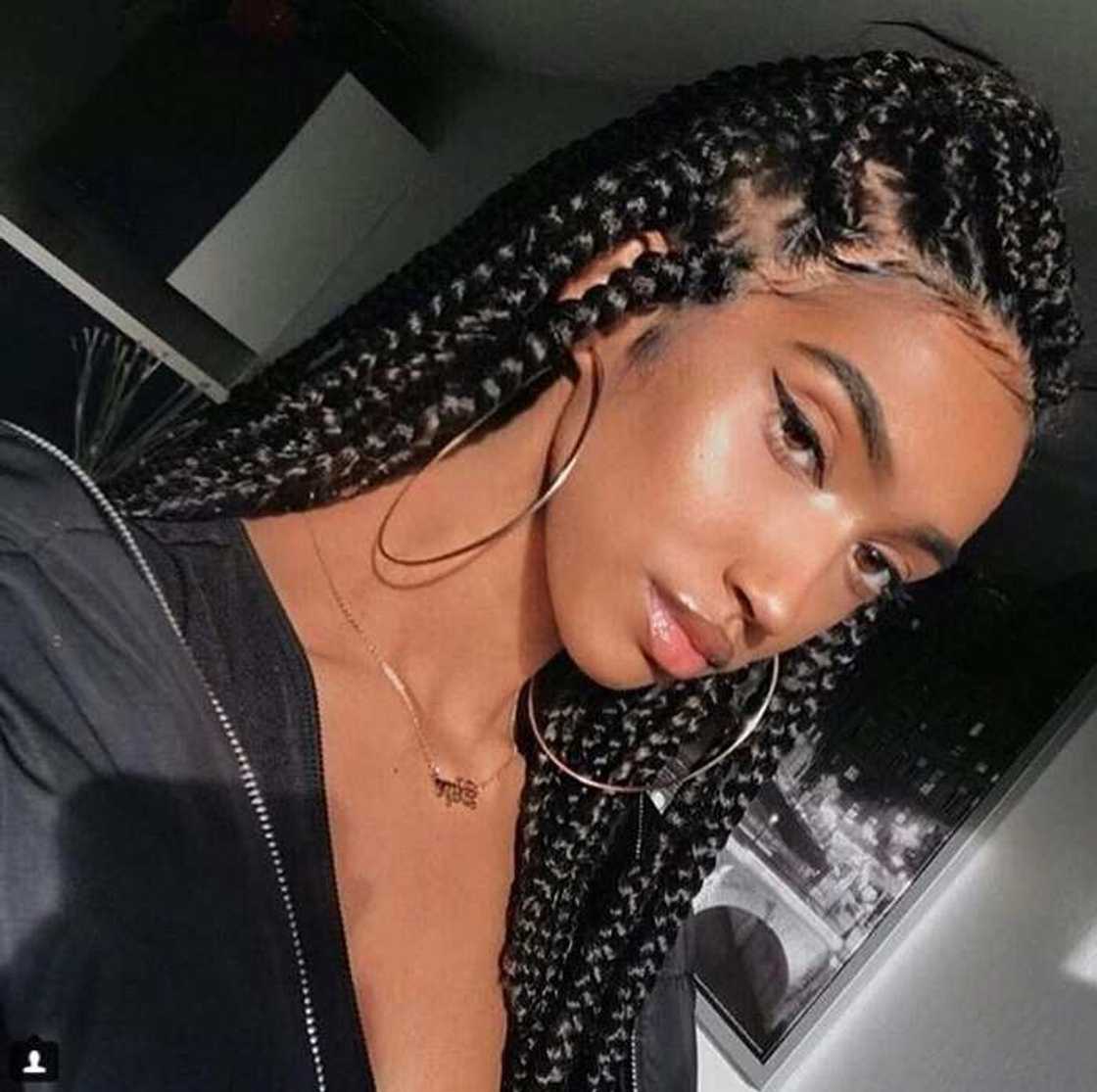Long box braids Long box braids