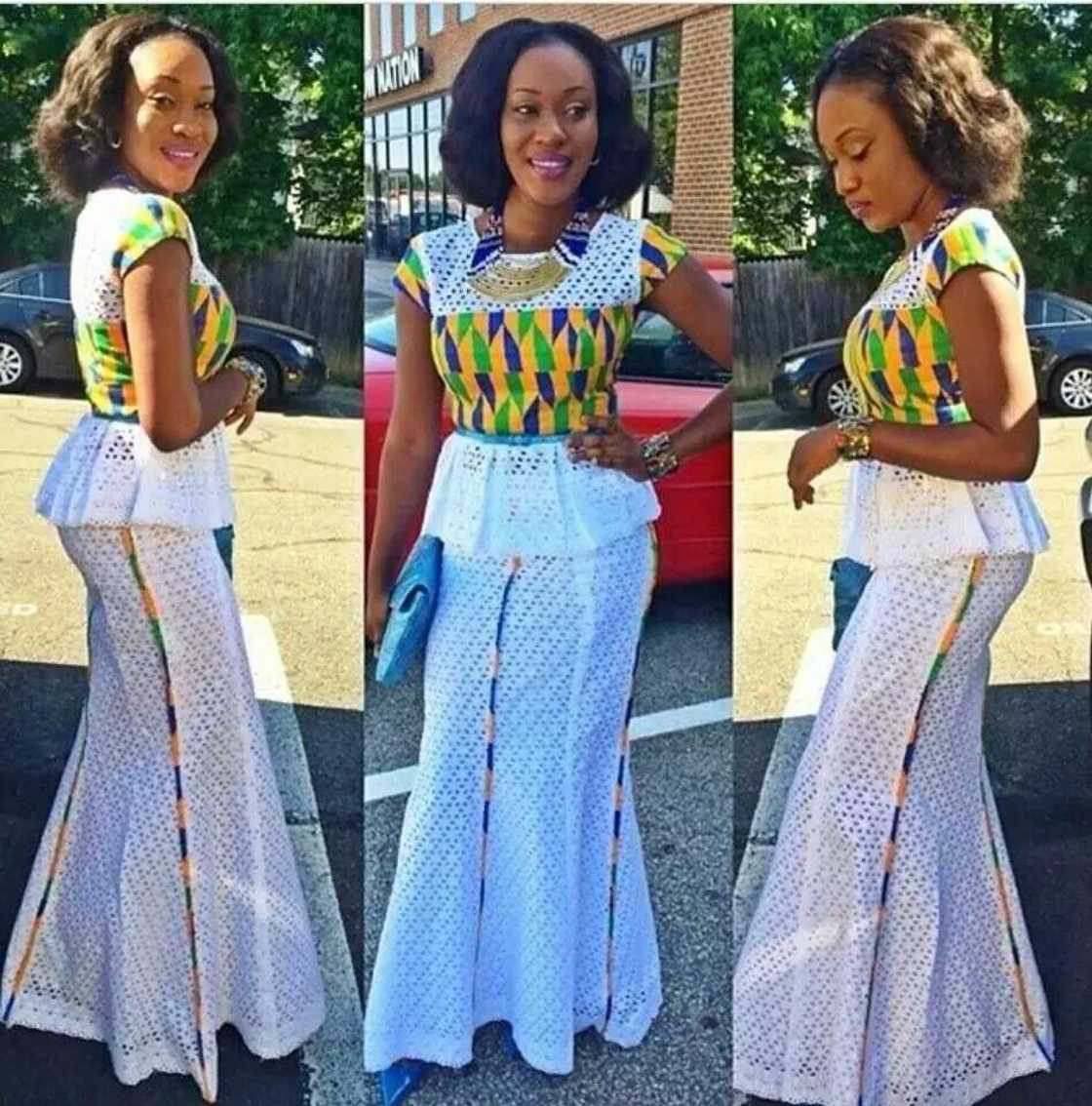 Ghanaian lace styles Ghanaian lace styles