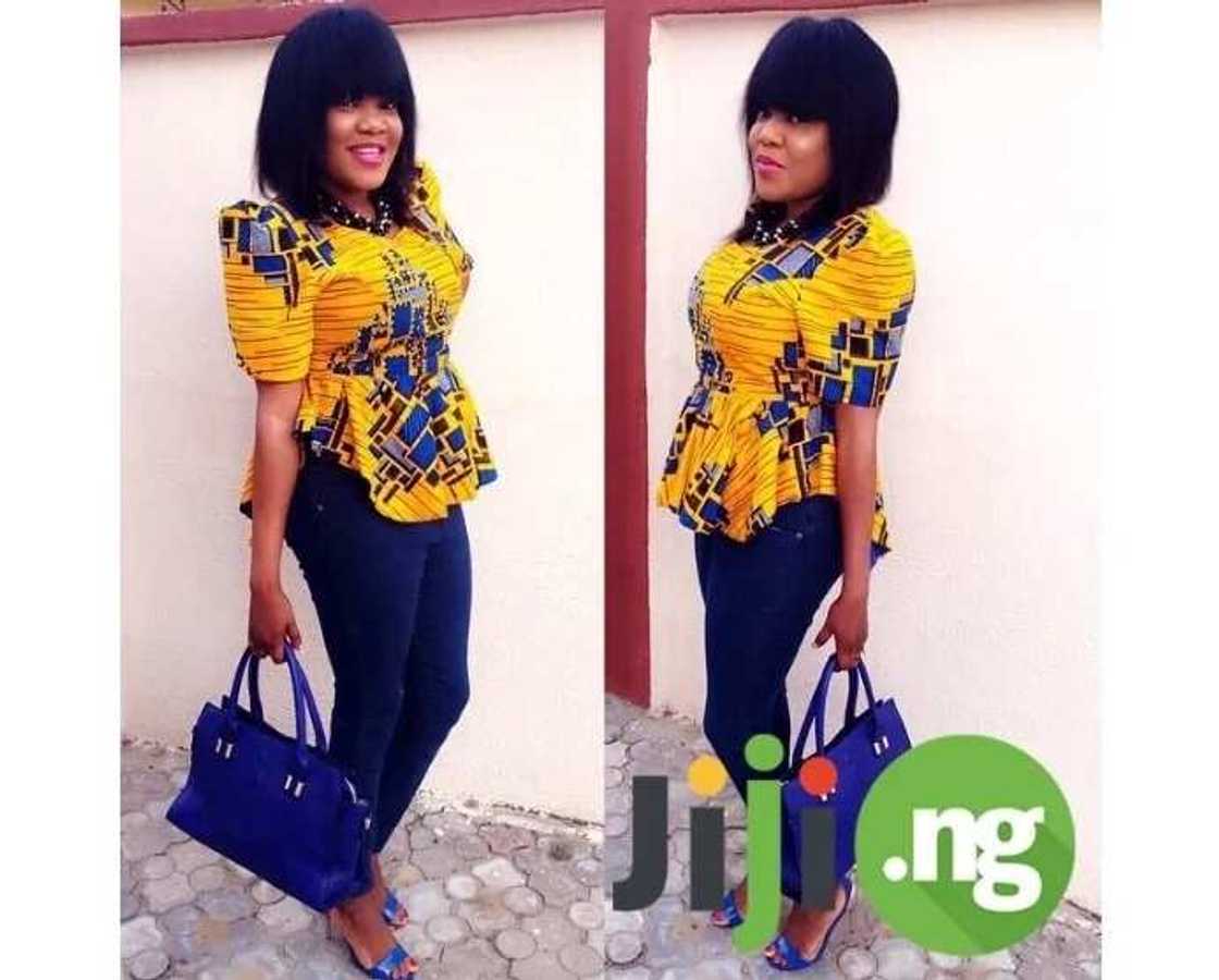 The most beautiful ankara tops you will dream of The most beautiful ankara tops you will dream of