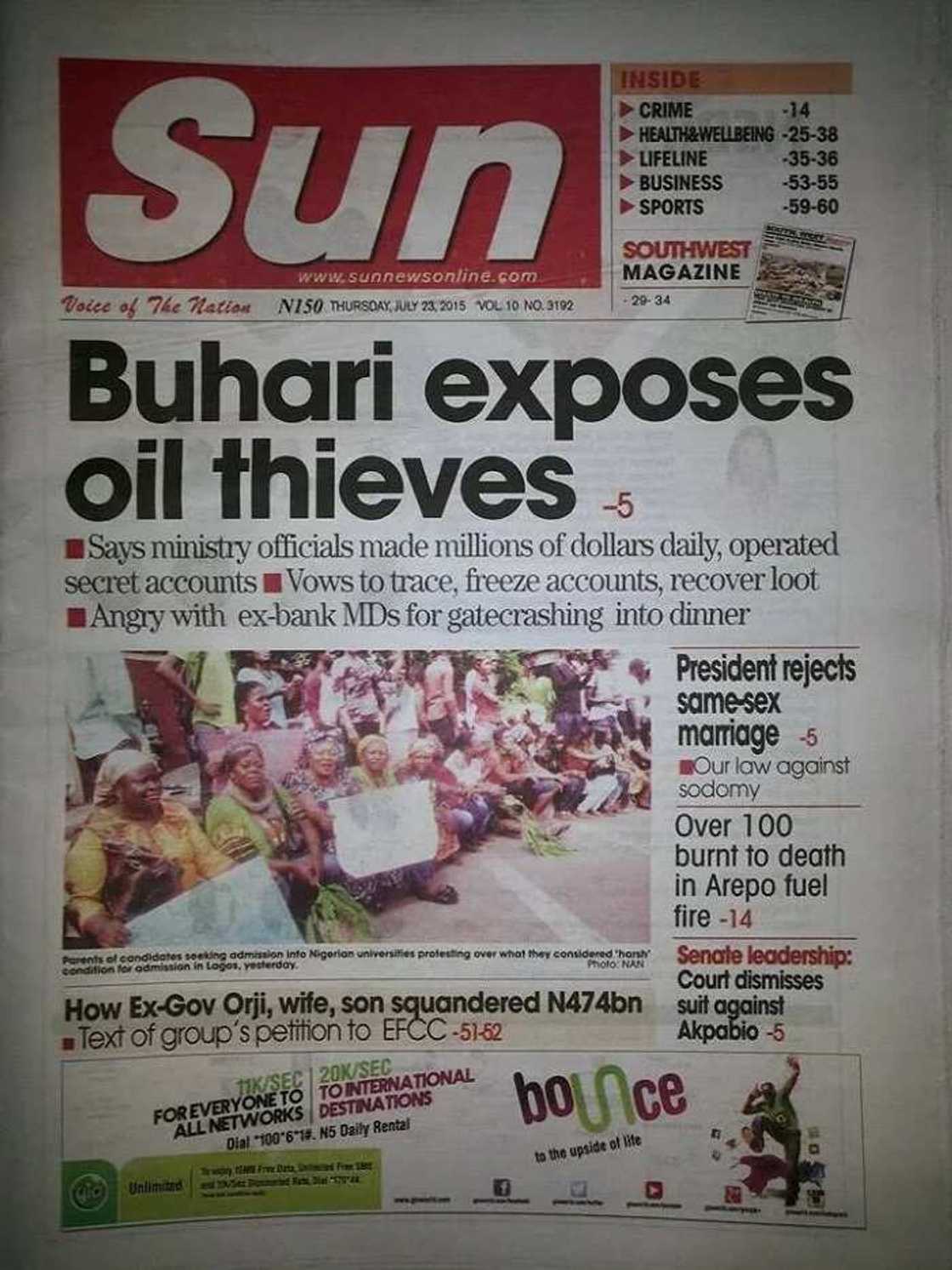 PMB Reveals Why US Refused To Sell Weapons To Nigeria PMB Reveals Why US Refused To Sell Weapons To Nigeria