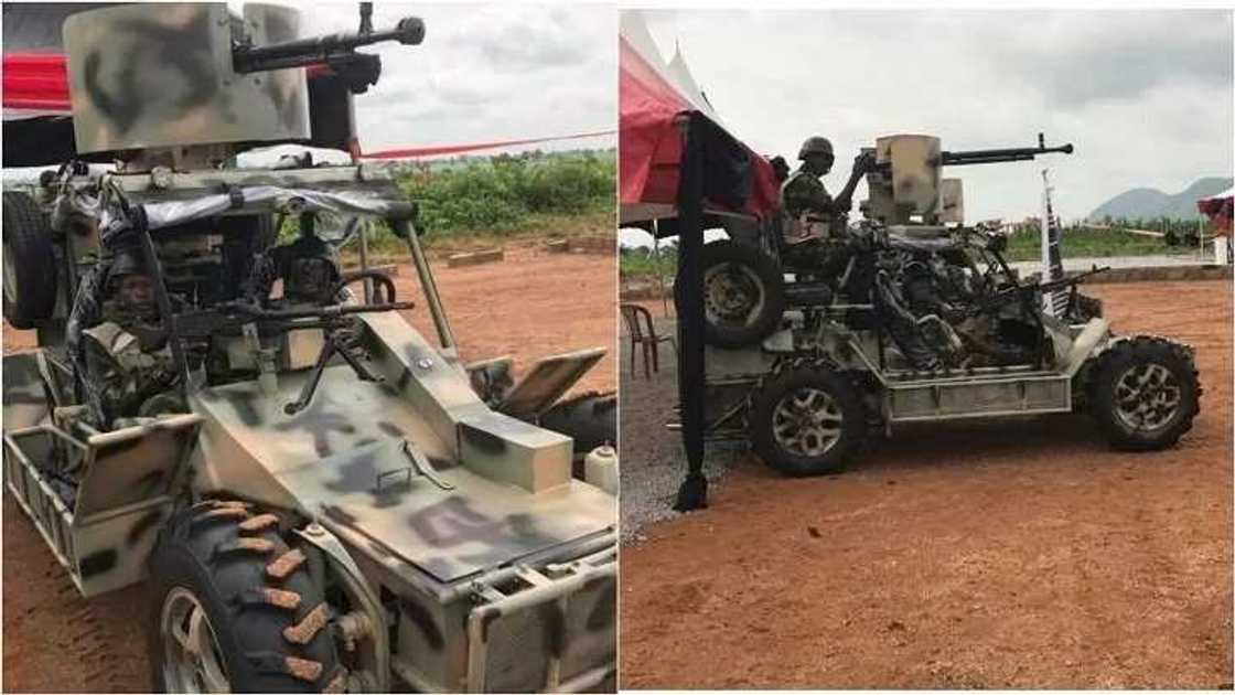 Kalli wasu motocin yaƙi da rundunar Sojin Najeriya ta ƙera da kanta Kalli wasu motocin yaƙi da rundunar Sojin Najeriya ta ƙera da kanta