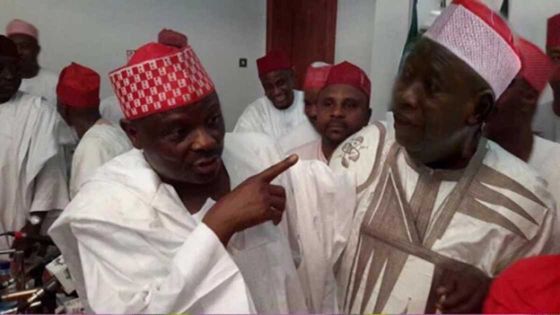 Zan yiwa Ganduje da duk masu taimkonsa a siyasance ritaya daga siyasa - Kwankwaso