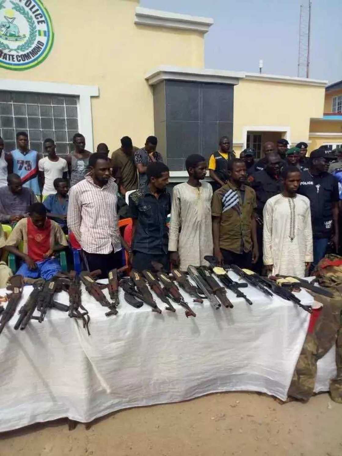 Breaking: Halti Bello, overall commander of kidnappers in Kogi state captured with 20 gang members Breaking: Halti Bello, overall commander of kidnappers in Kogi state captured with 20 gang members