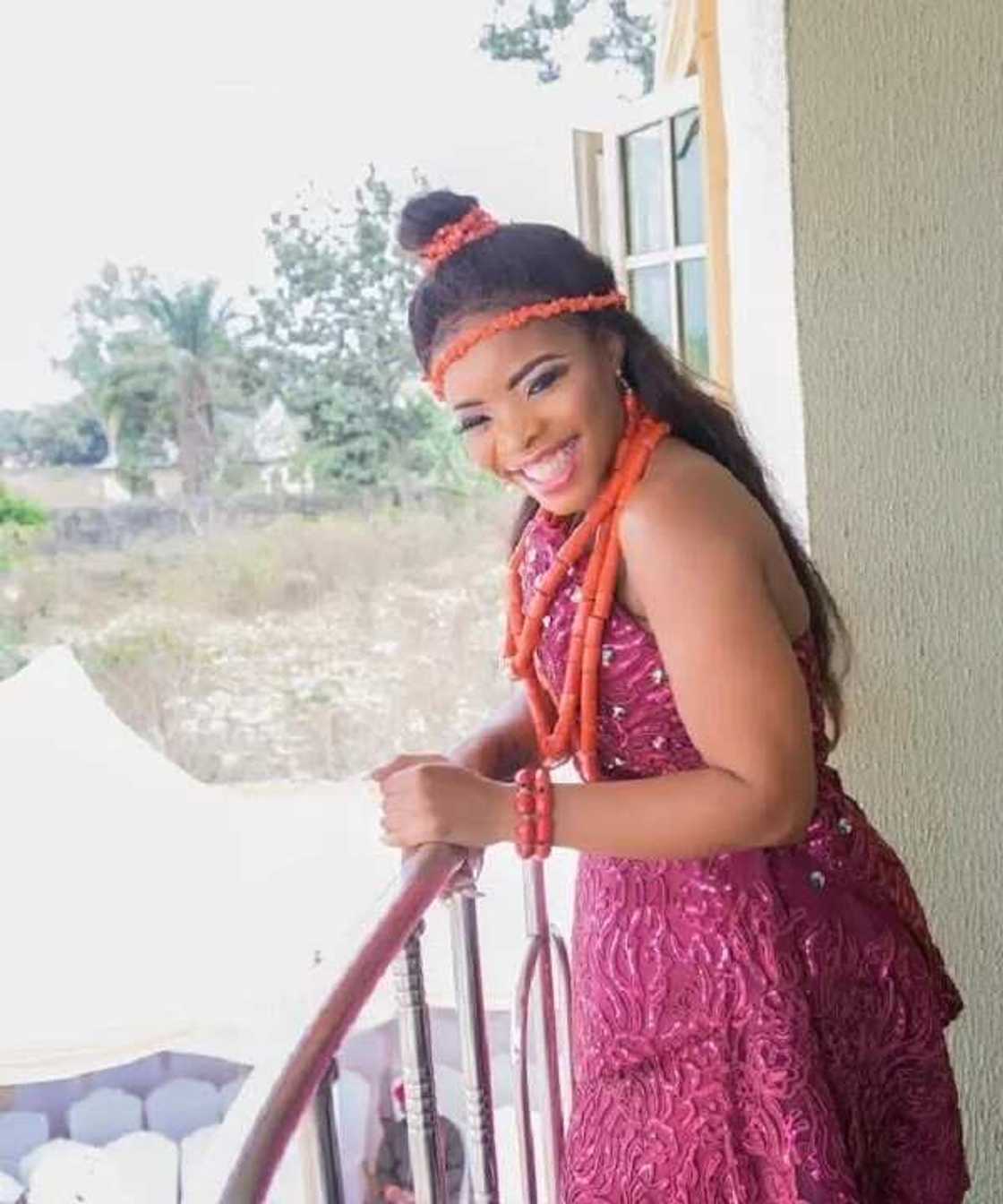 Photos from Laura Ikeji's traditional marriage