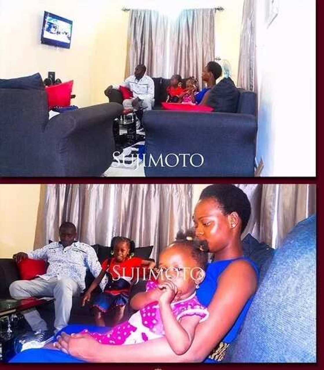 See photos of "lucky" Olajumoke in her new home