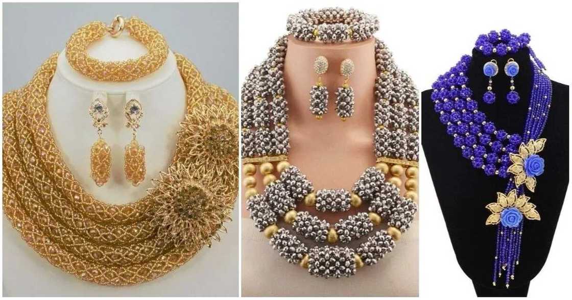 Top Nigerian bead necklace designs and patterns Top Nigerian bead necklace designs and patterns