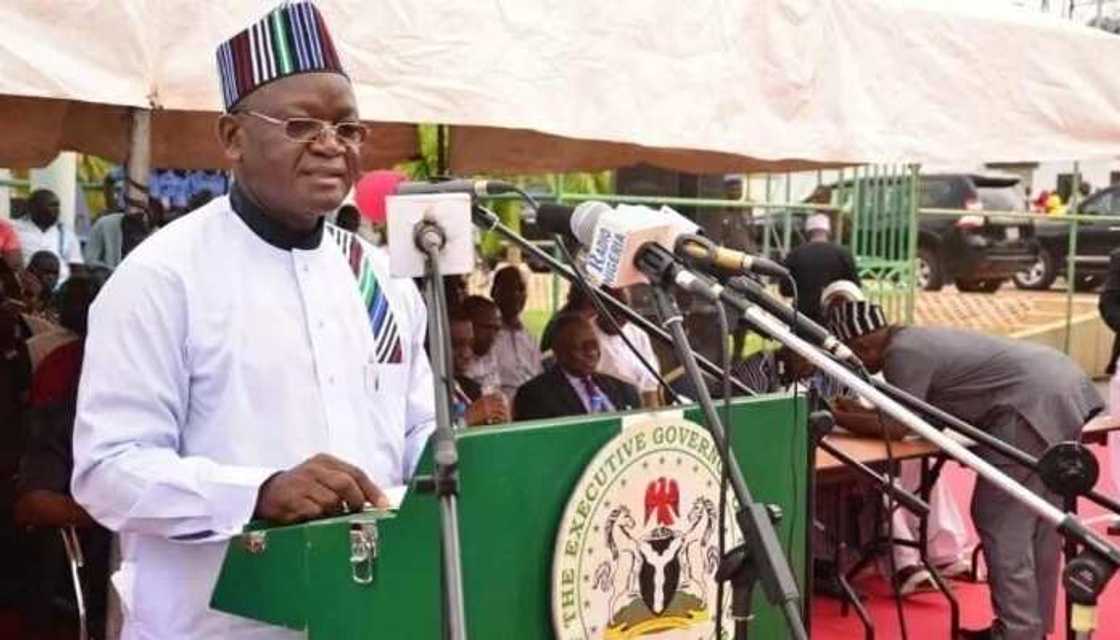 Benue state, Governor Samuel Ortom, PDP, Senatorial Bid Benue state, Governor Samuel Ortom, PDP, Senatorial Bid