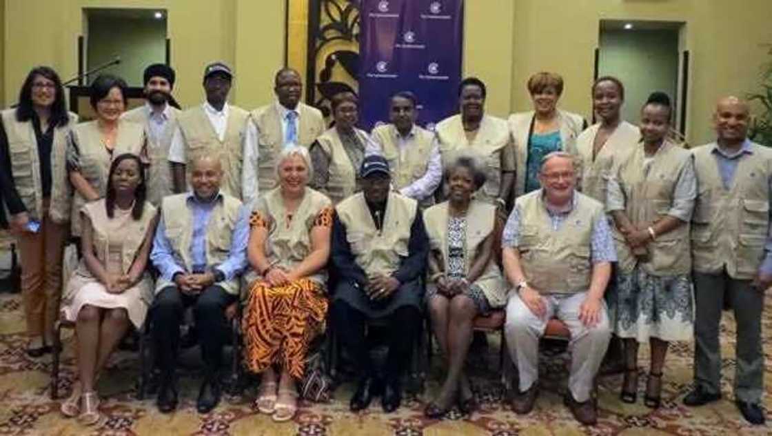 GEJ Performs His Duties As An Election Observer In Tanzania GEJ Performs His Duties As An Election Observer In Tanzania