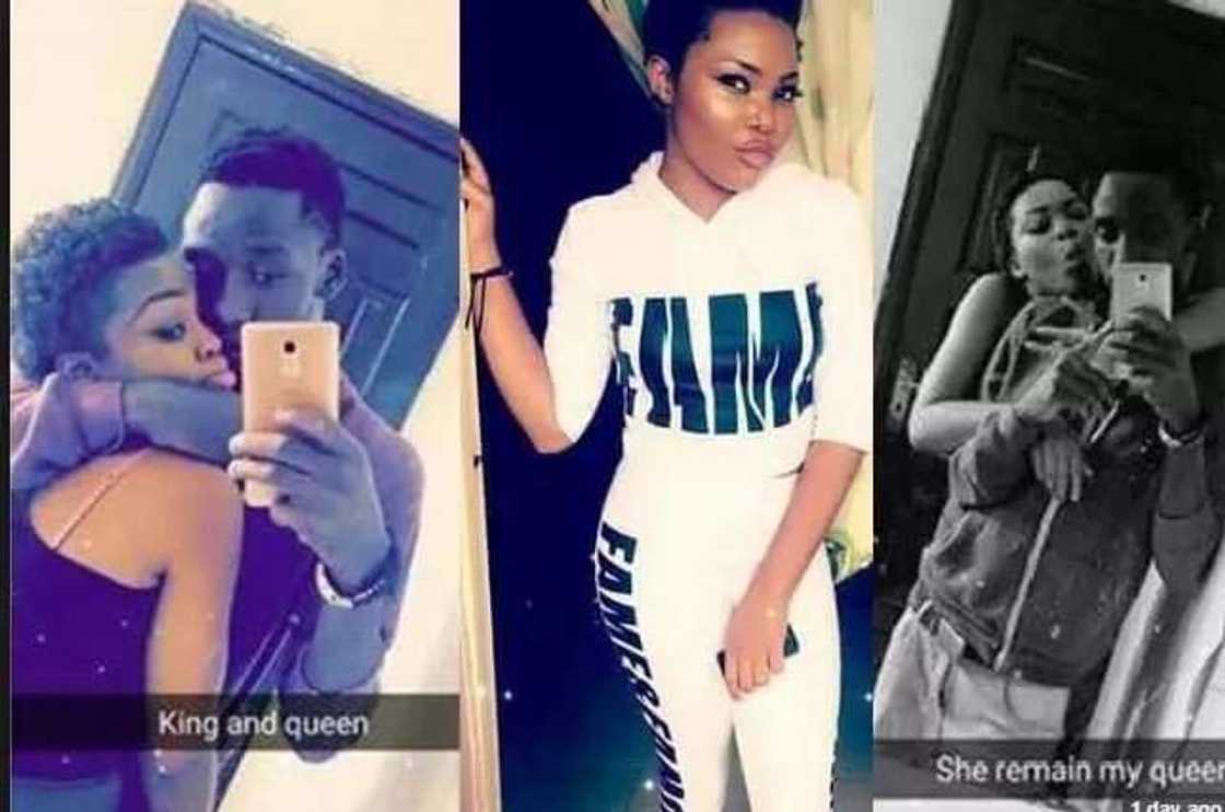 Kishi kumallon mata: Budurwa ta daba ma saurayinta almakashi don yayi hira da wata Kishi kumallon mata: Budurwa ta daba ma saurayinta almakashi don yayi hira da wata