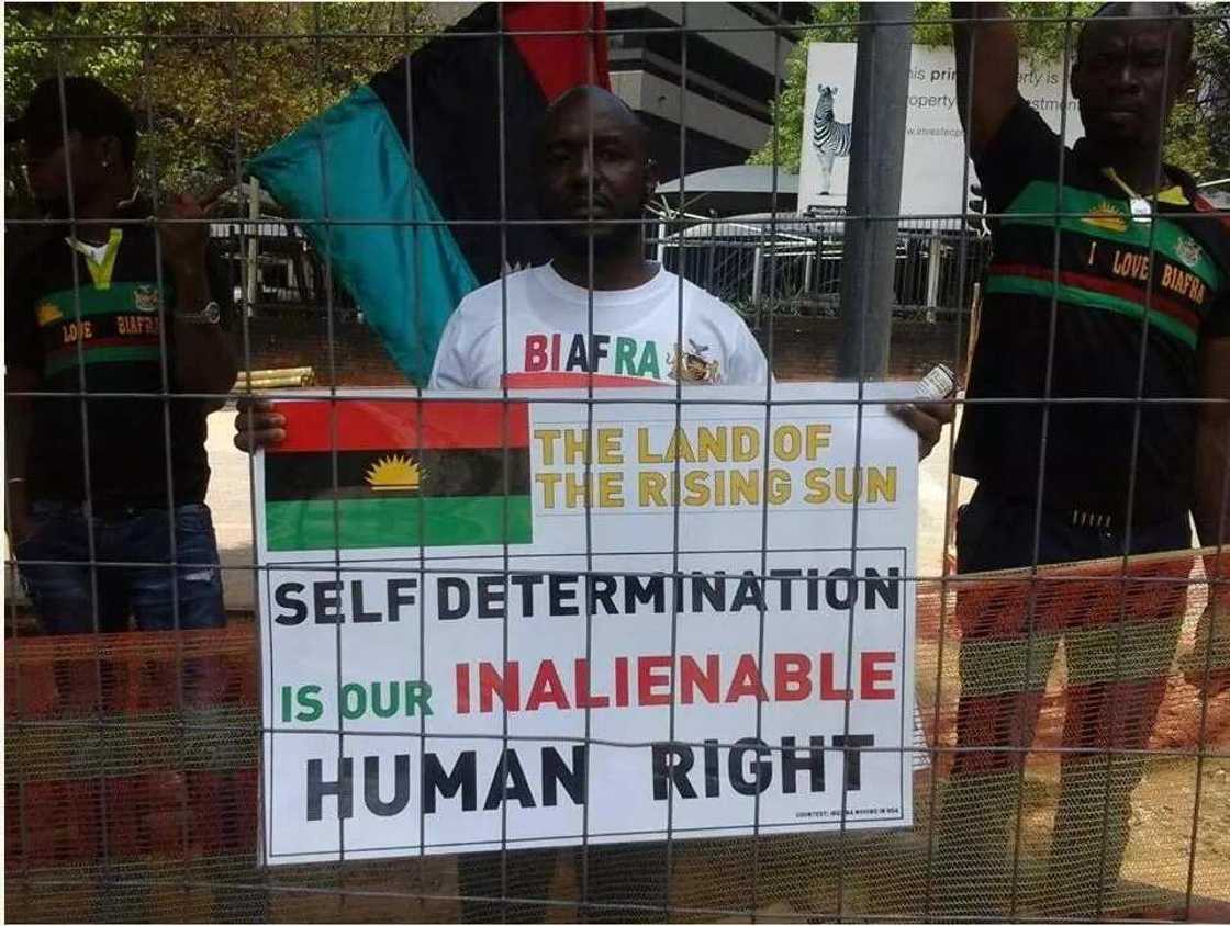 Abia mass grave: IPOB speaks, cautions DSS Abia mass grave: IPOB speaks, cautions DSS