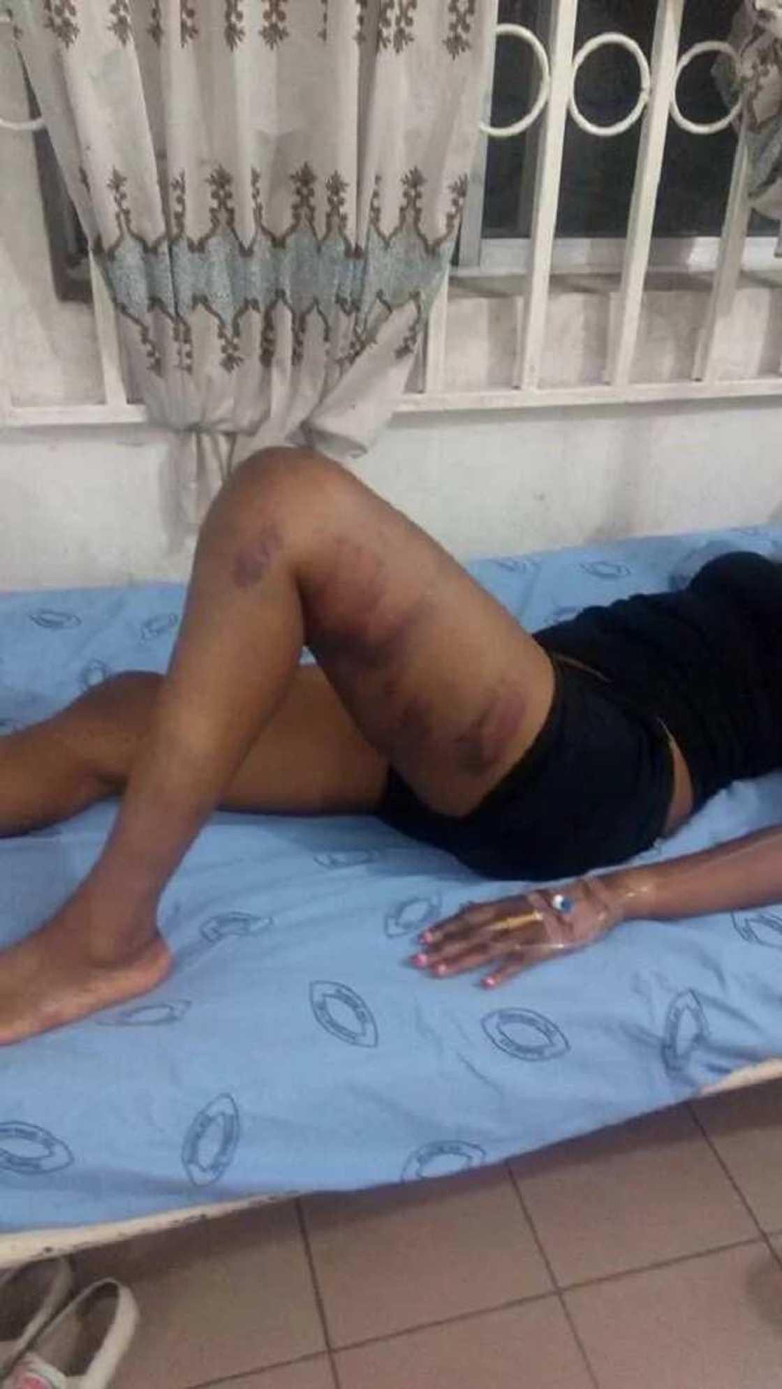 How Army officer almost killed a lady on her way to Onitsha (photos)