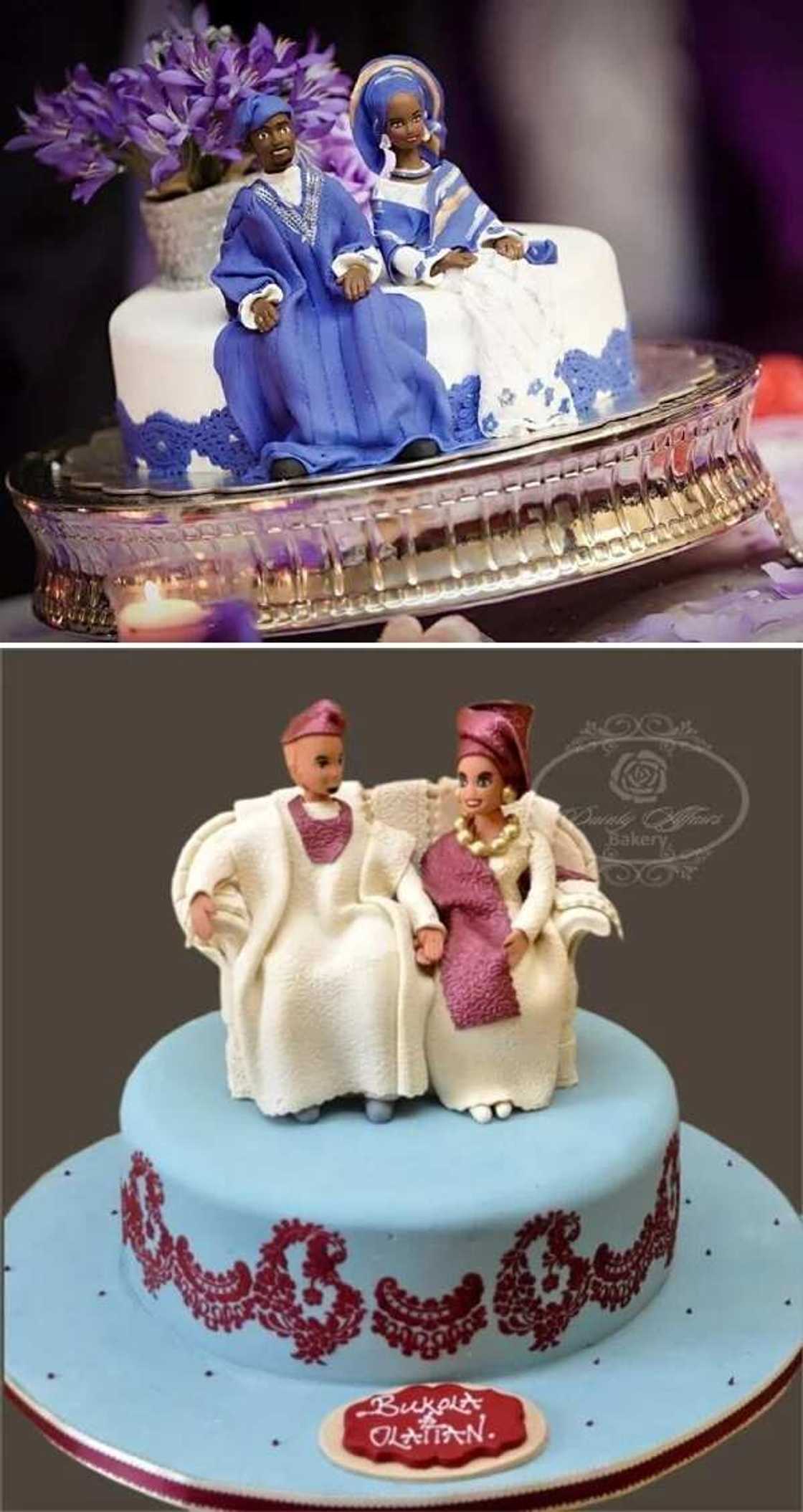 Yoruba traditional wedding cakes: choose yours