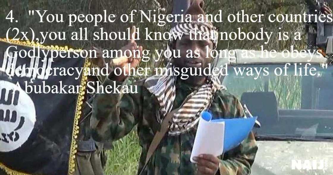 'Buhari is our enemy' and top 7 other quotes from Shekau's audio message on UNIMAID bombing