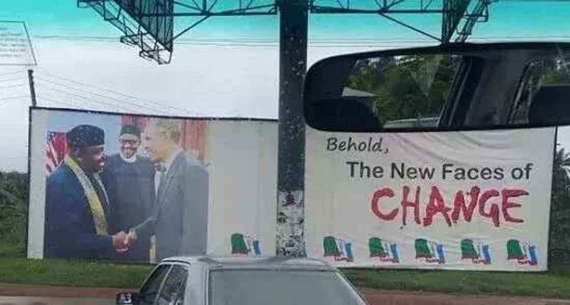 Nigerians Berate Okorocha For Parading Obama's Picture