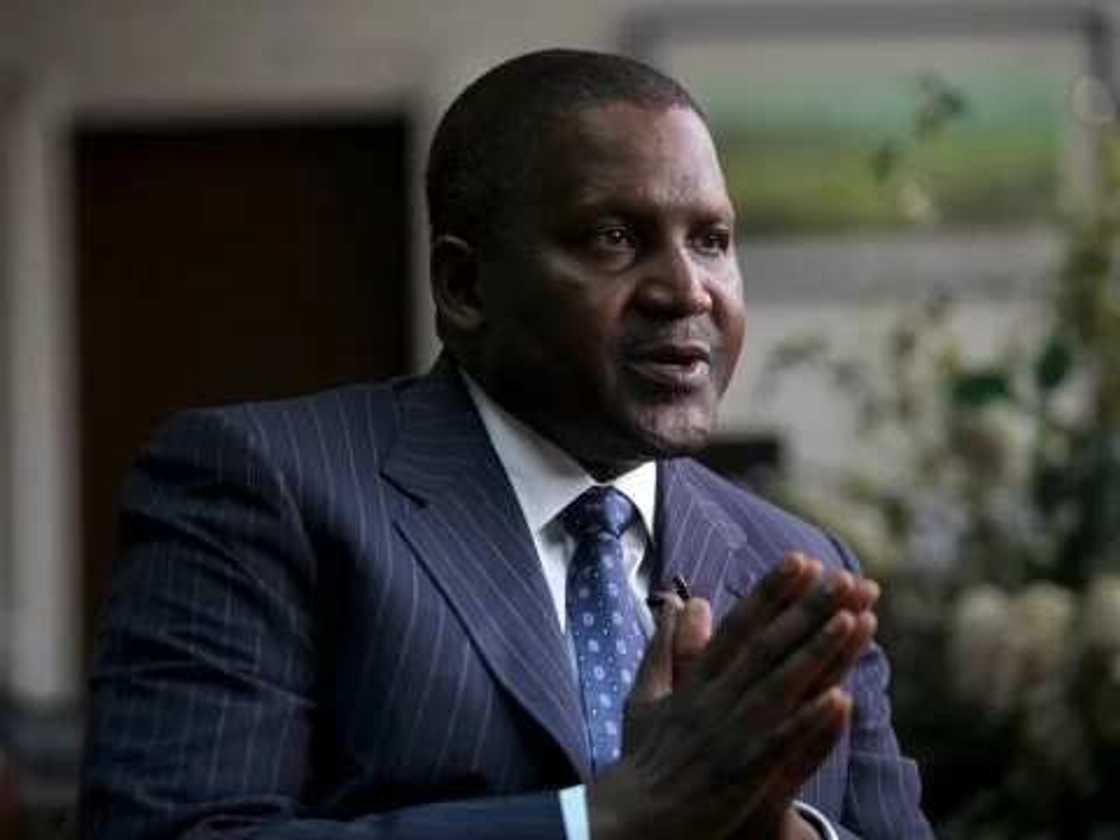 Ana wahalar kudi: Dangote ya samu wata kazamar riba