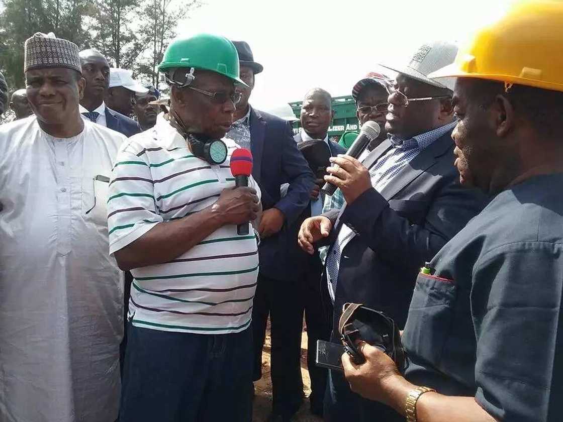 Former president Olusegun Obasanjo spotted dancing vigorously in Ebonyi Former president Olusegun Obasanjo spotted dancing vigorously in Ebonyi