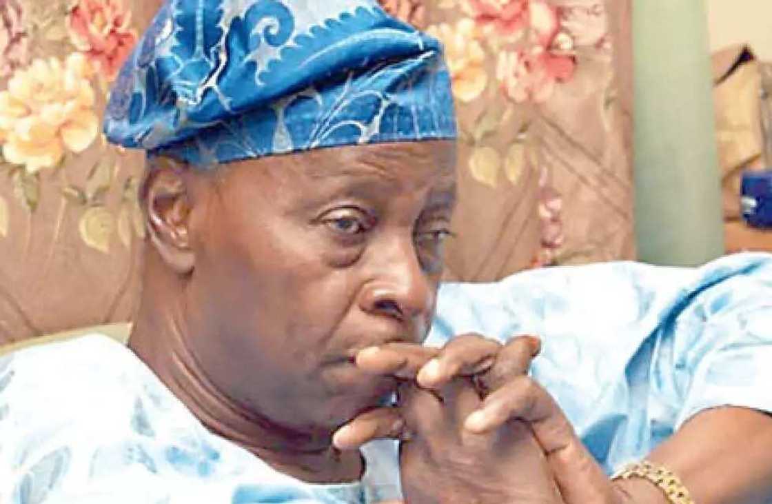 Chief Olu Falae Kidnapped In Ondo State Chief Olu Falae Kidnapped In Ondo State