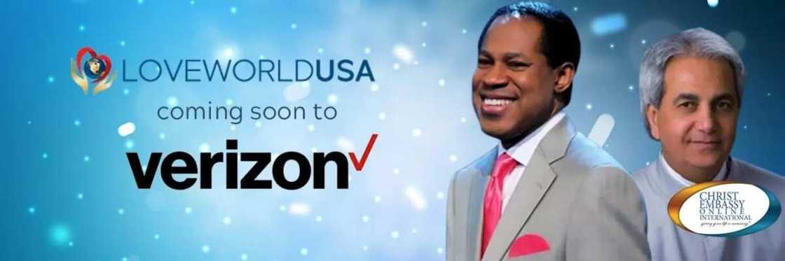 Pastor Chris Oyakhilome brings LoveWorld USA to Verizon! Pastor Chris Oyakhilome brings LoveWorld USA to Verizon!