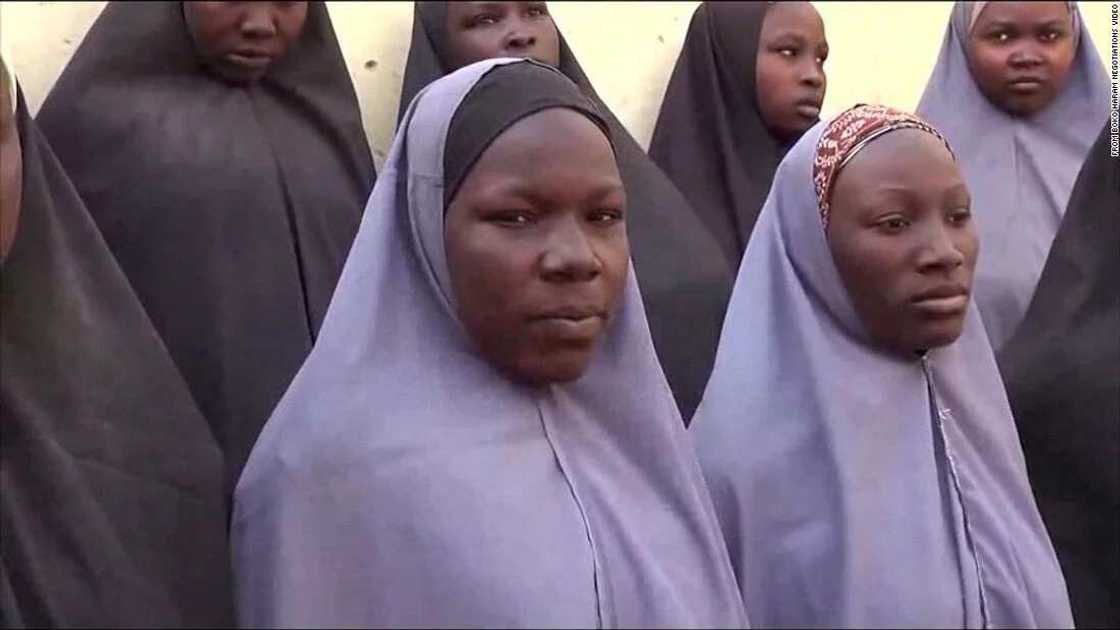 Chibok girls appear in a new video