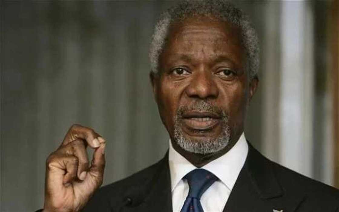 Shugaban Najeriya ya aikawa Mutanen Ghana da Nane Maria Annan ta’ziyyar Marigayi Kofi Annan