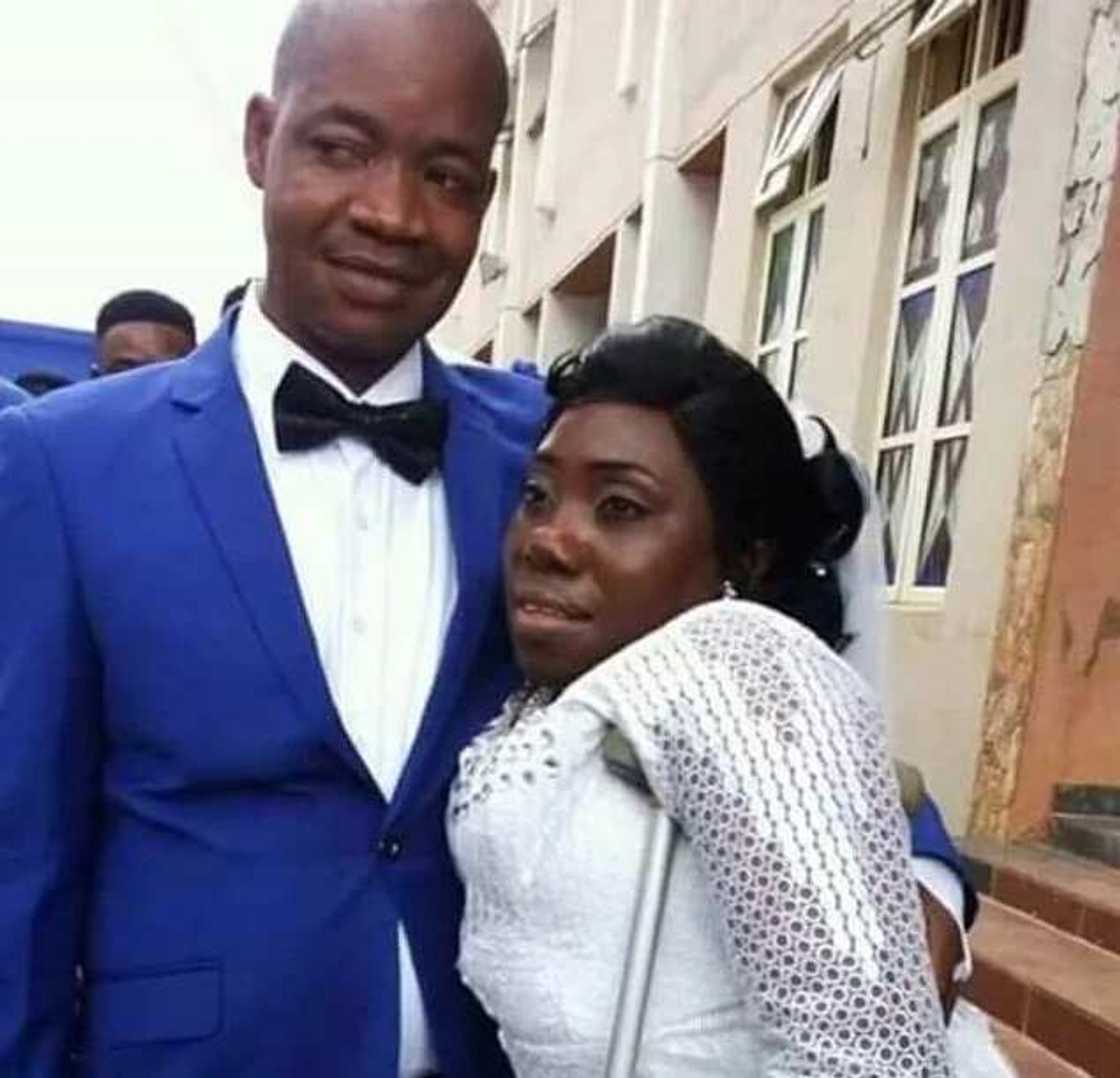Physically challenged Nigerian woman and her lover
Source: Facebook, Gistreel Physically challenged Nigerian woman and her lover
Source: Facebook, Gistreel