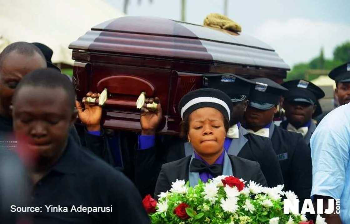 10 touching photos from James Ocholi burial 10 touching photos from James Ocholi burial