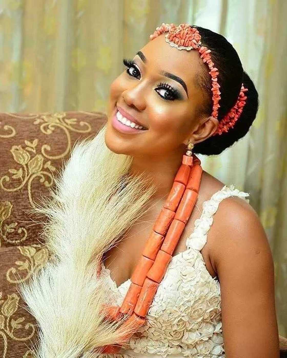 Simple beads for Igbo bride