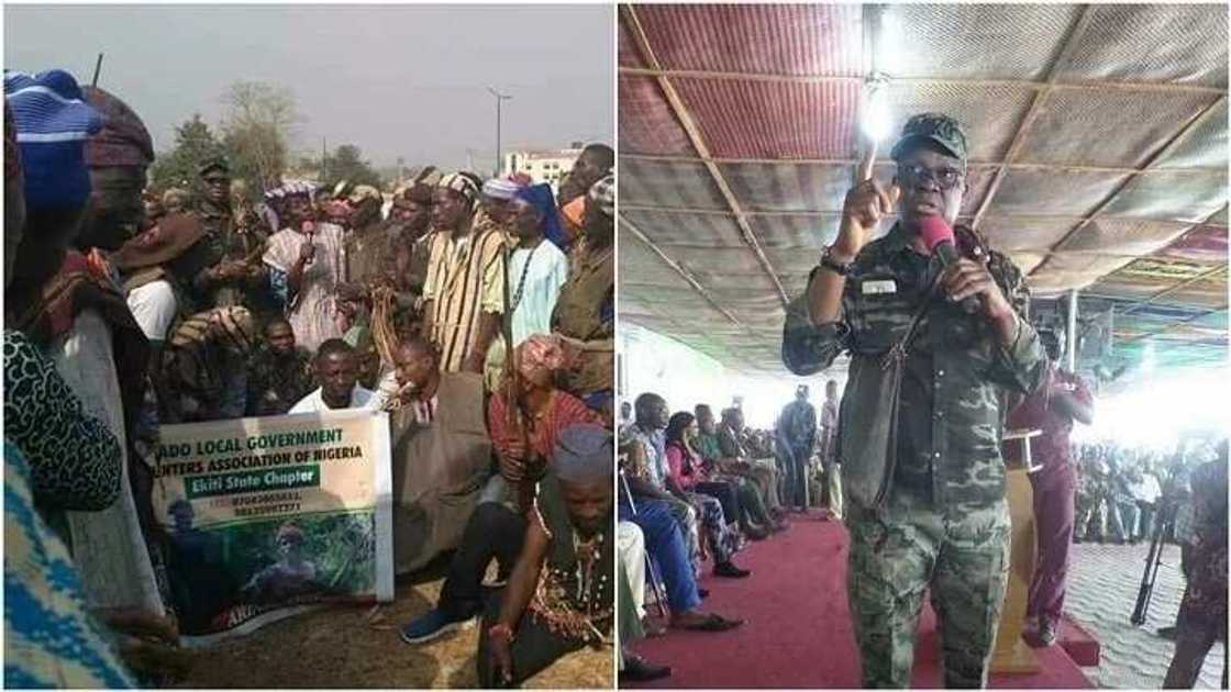 Gwamna ya tsorata da hare haren Fulani, ya tattaro ƙauraye da ýan taurin jiharsa don bashi tsaro Gwamna ya tsorata da hare haren Fulani, ya tattaro ƙauraye da ýan taurin jiharsa don bashi tsaro