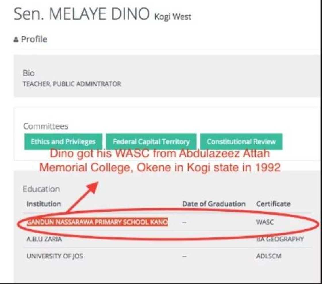 Both London School of Economics and Harvard Universities have also denied that Melaye graduated from their institutions. Both London School of Economics and Harvard Universities have also denied that Melaye graduated from their institutions.