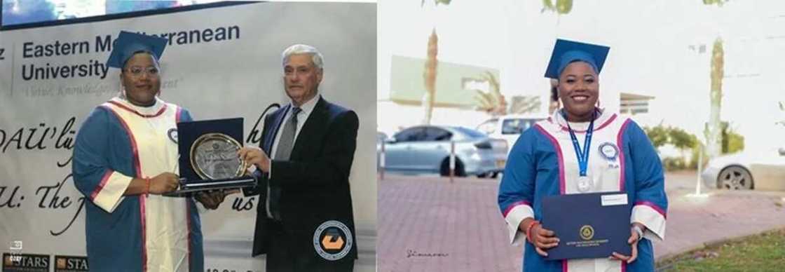 Brilliant Nigerian lady comes top as she graduates from Eastern Mediterranean University Brilliant Nigerian lady comes top as she graduates from Eastern Mediterranean University