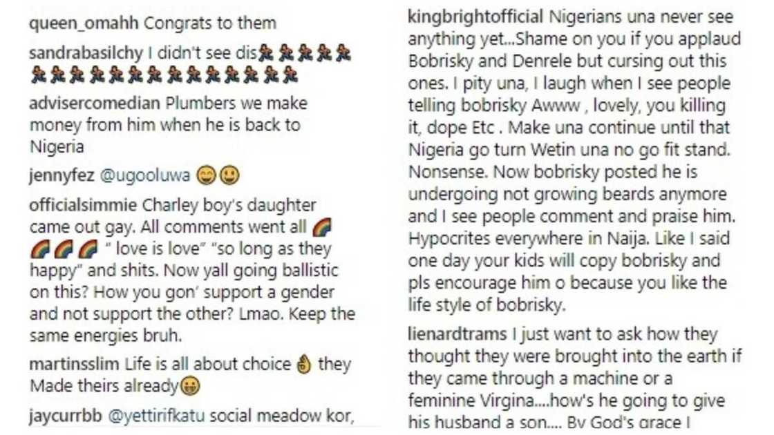 Social media reacts as Nigerian man and his husband celebrate their 2nd wedding anniversary Social media reacts as Nigerian man and his husband celebrate their 2nd wedding anniversary