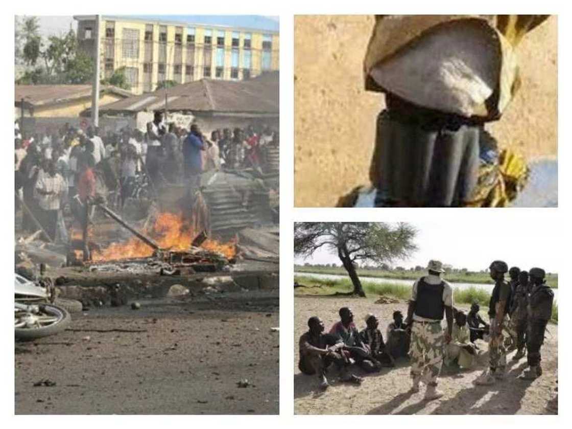 Madagali bomber had baby strapped to her back Madagali bomber had baby strapped to her back