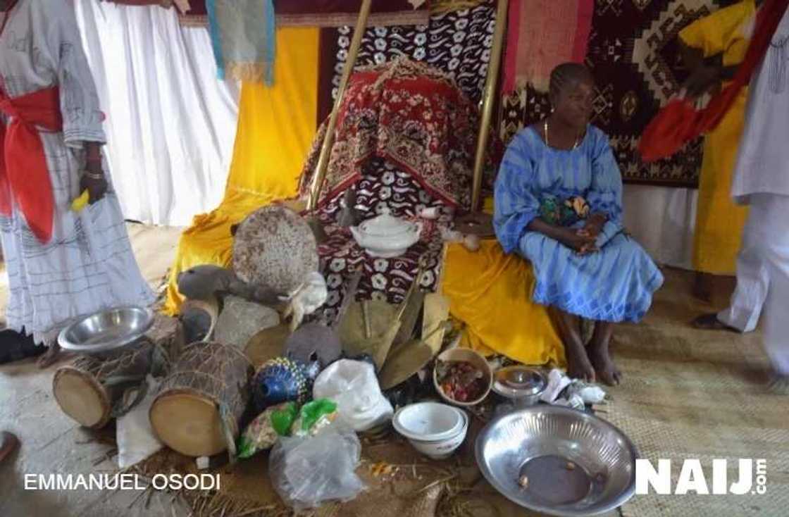Arugba appears as Osun Osogbo Festival hots up Arugba appears as Osun Osogbo Festival hots up