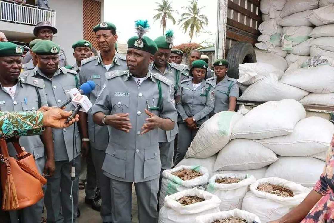 Hukumar Kwastan tayi wani wawan kamu yau a Legas