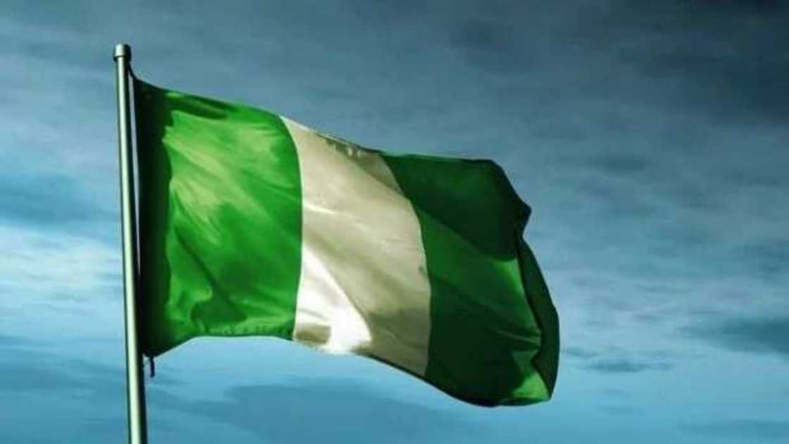Nigerian flag Nigerian flag