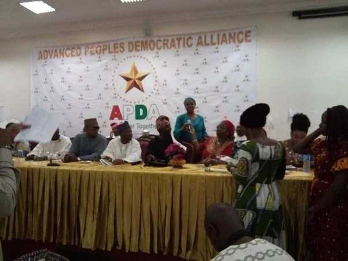 Nigeria's new mega party, APDA officially launched in Abuja Nigeria's new mega party, APDA officially launched in Abuja