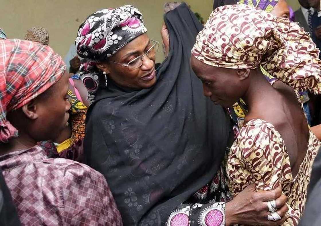 Matan Chibok: An bar hannun Boko Haram ba a koma gida ba Matan Chibok: An bar hannun Boko Haram ba a koma gida ba