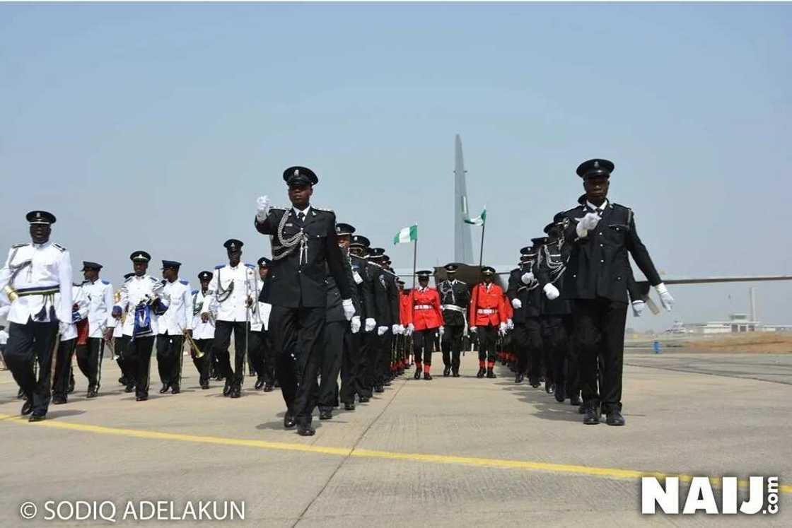 Breaking: Body of Alex Ekwueme arrives Abuja Breaking: Body of Alex Ekwueme arrives Abuja