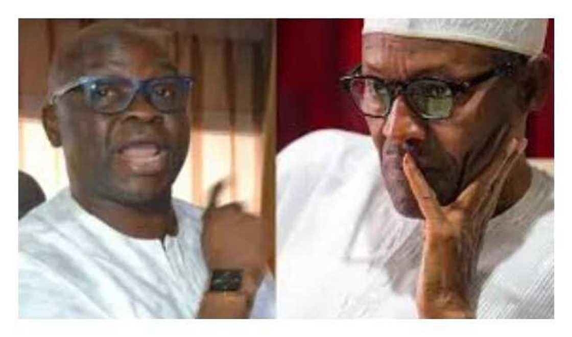 Fayose kicks as EFCC freezes accounts again Fayose kicks as EFCC freezes accounts again