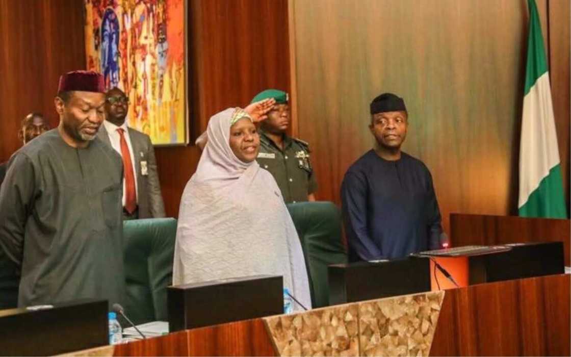 JUST IN: Osinbajo presides over NEC meeting (photos) JUST IN: Osinbajo presides over NEC meeting (photos)