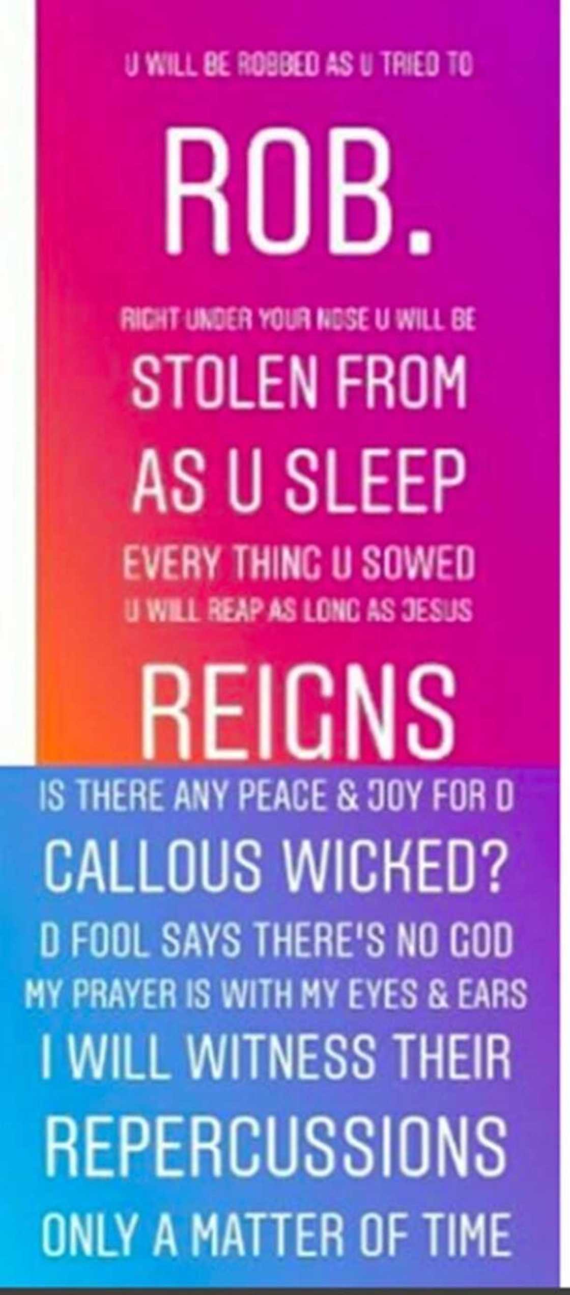 I will witness their repercussions - Actress Victoria Inyama curses ex-husband I will witness their repercussions - Actress Victoria Inyama curses ex-husband