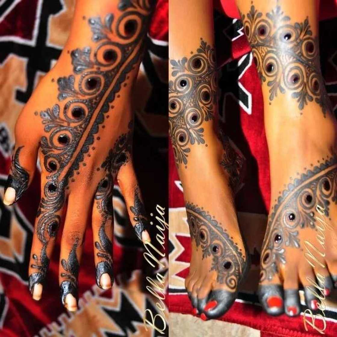 7 bridal henna designs for the Hausa bride