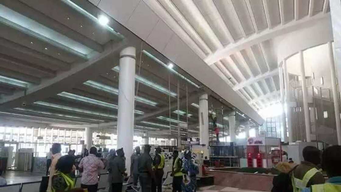 Sabbin hotunan filin sauka da tashin jirage na babban birnin tarayya Sabbin hotunan filin sauka da tashin jirage na babban birnin tarayya