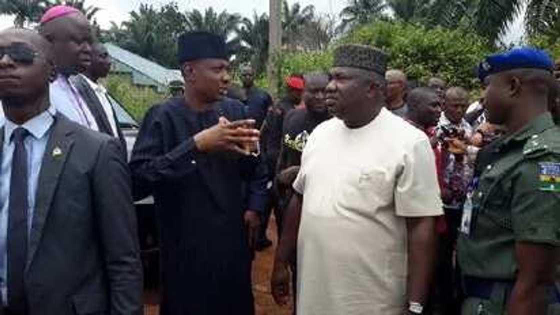 Ugwuanyi moved to tears again after Fulani herdsmen attack Ugwuanyi moved to tears again after Fulani herdsmen attack