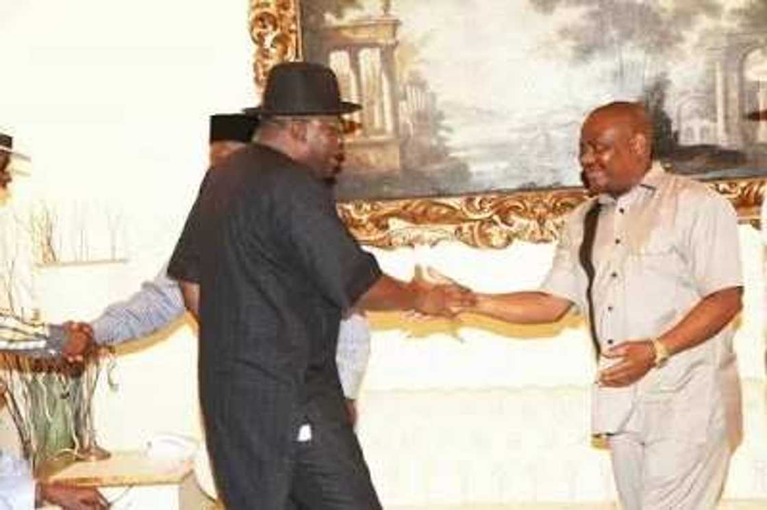 PDP Governors Visit Jonathan PDP Governors Visit Jonathan