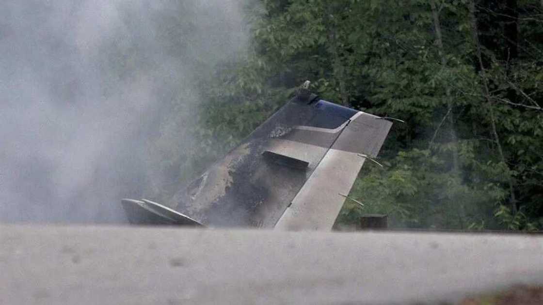 (PHOTOS): 3 Killed, House Set Ablaze From Plane Crash (PHOTOS): 3 Killed, House Set Ablaze From Plane Crash