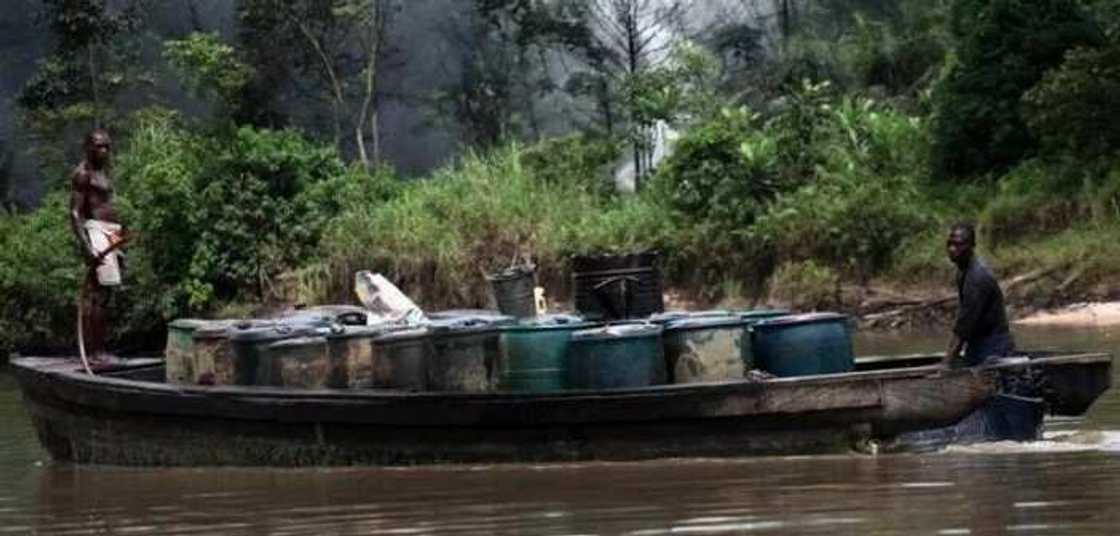 Civil Defence arrests suspected 11 oil thieves, destroys 29 illegal refineries