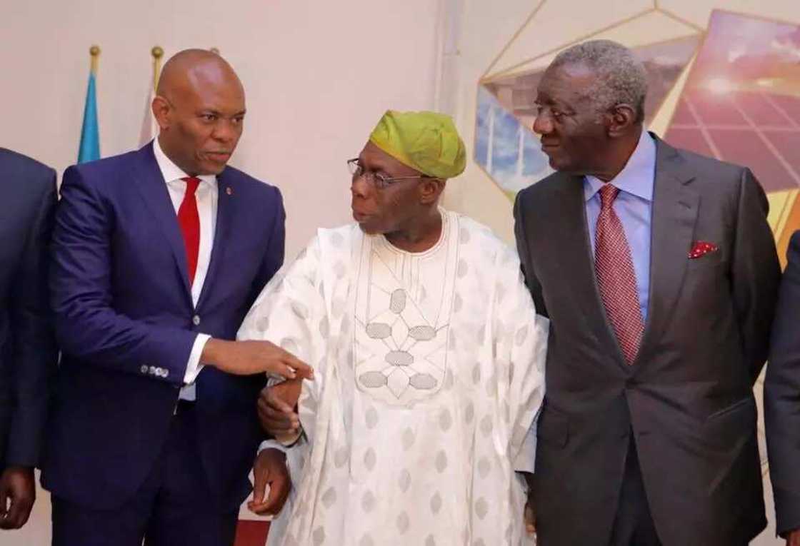 Obasanjo, Osinbajo At West African Energy LG Launch