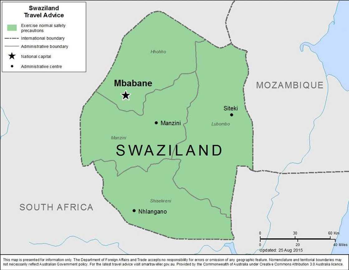 Anglophone countries in Africa